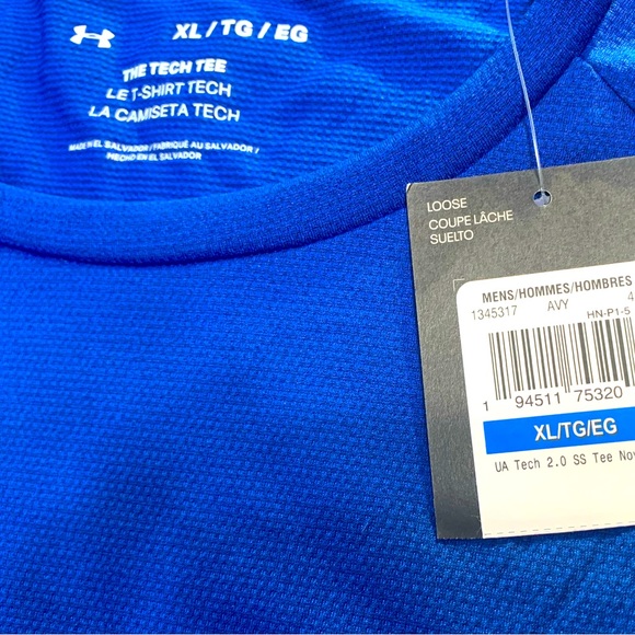 NWT Men’s Under Armour short sleeve tee - Picture 2 of 2